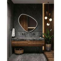 Ahşap Gemisi Marble Banyo Dolabı