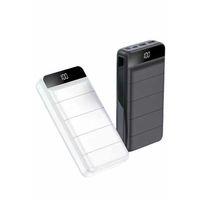 Powerbank 50.000 Mah Dijital Göstergeli Taşınabilir 4 Portlu Hızlı Powerbank