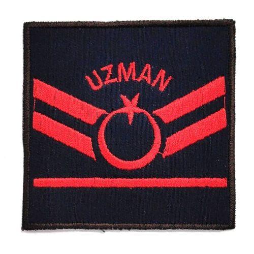 Jandarma Asayiş Uzman Çavuş Rütbe Lacivert Cırtlı 1 ÇİFT
