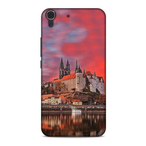 Huawei Honor 8a Kılıf Almanya (30) Silicone Case Nehir Şato