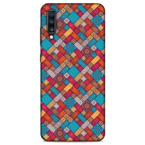 Ethnic Culture (29) Samsung Galaxy A70 Kılıf Silikon Kapak Desenli