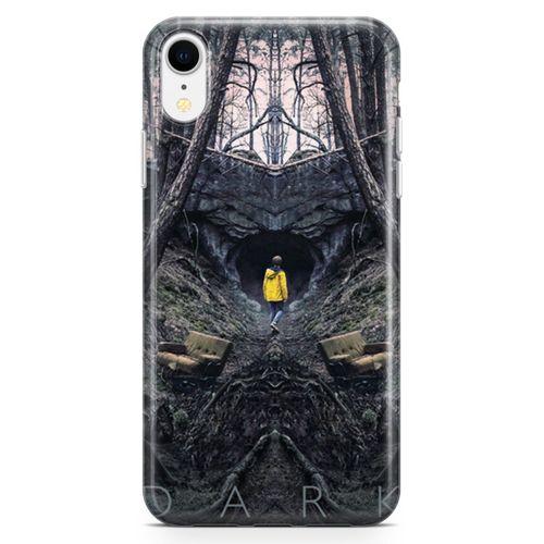 Apple iPhone XR Kılıf Dark Arka Kapak Koruma Desenli Full Koruyucu