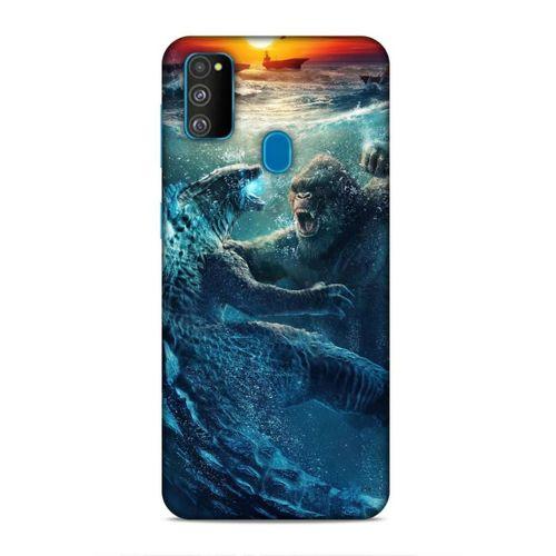 Samsung Galaxy M30s Uyumlu Kılıf BMovie (25) Antişok Kapak King Kong