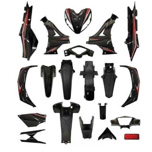 KUBA Kuba Kaporta Seti (Far+Stop Yok) Siyah Stickerlı Ege