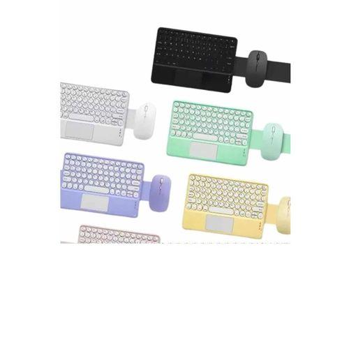 Bluetooth Touchpad Klavye Ultra İnce Taşınabilir Q Klavye