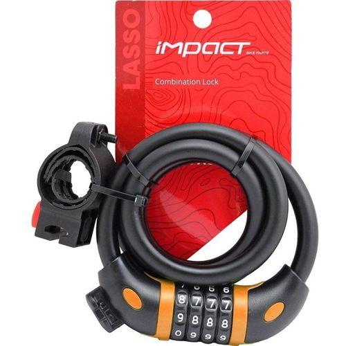Kilit Şifreli Lasso 12x1000 Siyah-Turuncu Impact