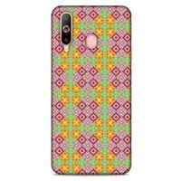 Ethnic Culture (87) Samsung Galaxy A60 Kılıf Silikon Kapak Desenli