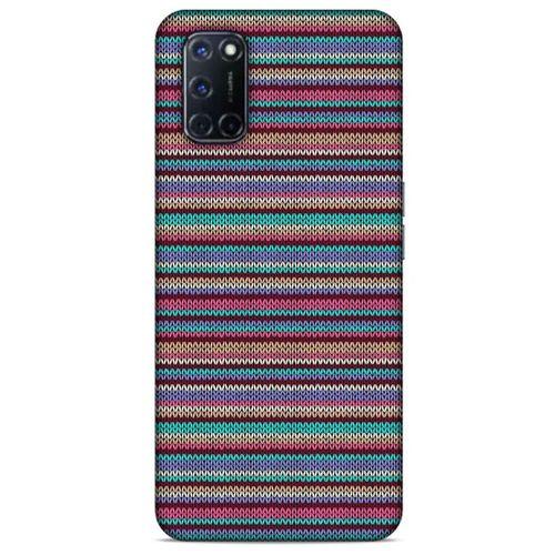 Kazak (15) Desenli Silikon Kapak Oppo A92 Kılıf