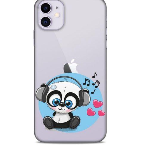 Zoologix (74) Apple iPhone 12 Şeffaf Kılıf Silikon Desenli