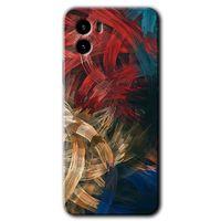 Potkal Hediye Fabrikası Vivo Y15s Kılıf HD Desen Baskılı Arka Kapak - Karma Boyalar