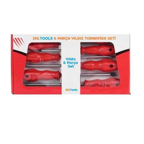 Zhltools Yıldız Tornavida Takımı 6 Parça
