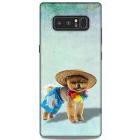 Samsung Galaxy Note 8 Kılıf Köpek Kıyafetleri (16) Kalın Kılıf Pomeranian Şort