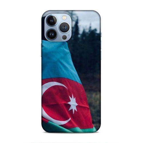 Apple iPhone 13 Pro Max Uyumlu Kılıf Azarbaijan (38) Neo Hybrid Kılıf Bayrak Kadın