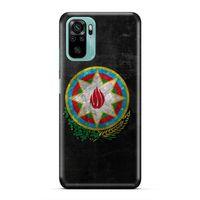 Xiaomi Redmi Note 10 5G Uyumlu Kılıf Azarbaijan (39) Liquid Crystal Kılıf Amblem