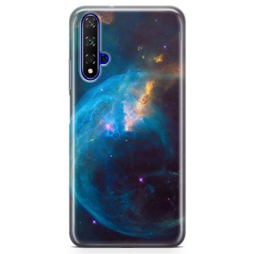Honor View 20 Kılıf Nasa Galaxy Arka Kapak Koruma Desenli Full Koruyucu