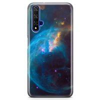 Honor View 20 Kılıf Nasa Galaxy Arka Kapak Koruma Desenli Full Koruyucu