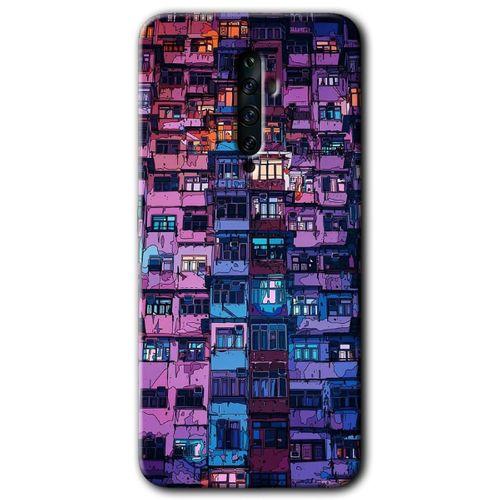 potkal-op-br-hy-Oppo-Reno-2z-m-21 Potkal Hediye Fabrikası Oppo Reno 2z Kılıf HD Baskılı Desen + Hayalet Cam Yandan Görünmez