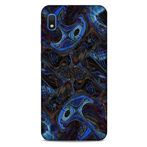 Samsung Galaxy A10 Uyumlu Kılıf Mavi Delisi (6) Silikon Kılıf Taş