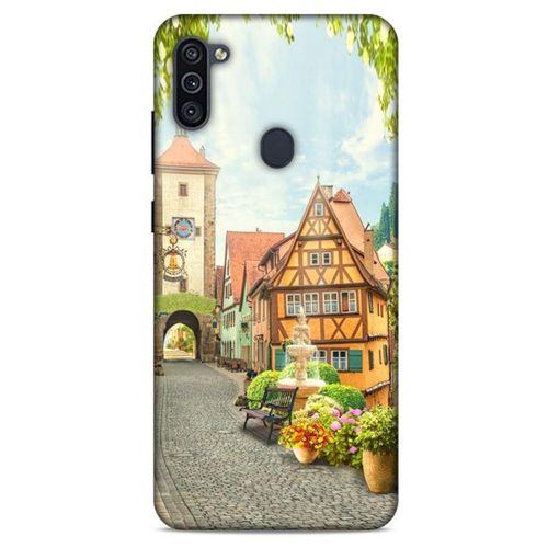 Cityx (26) Samsung Galaxy M11 Kılıf Silikon Kapak Desenli