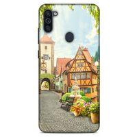 Cityx (26) Samsung Galaxy M11 Kılıf Silikon Kapak Desenli