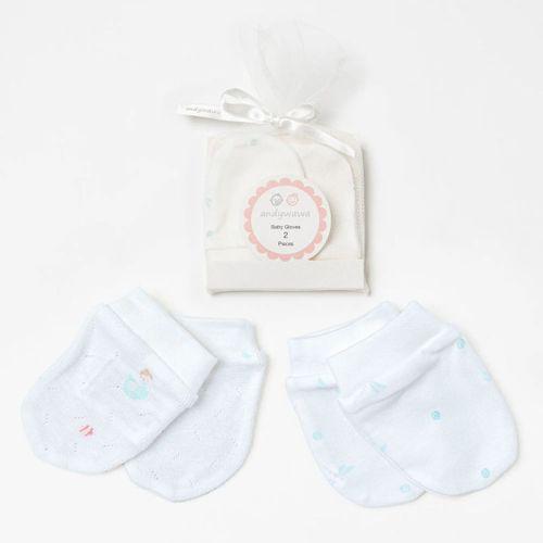 Andywawa Andywawa AC23782 Basic 2li Bebe Eldiven Mint