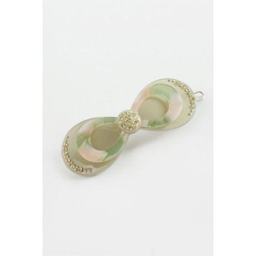 Sonsuzluk Taşlı Klipsli Toka