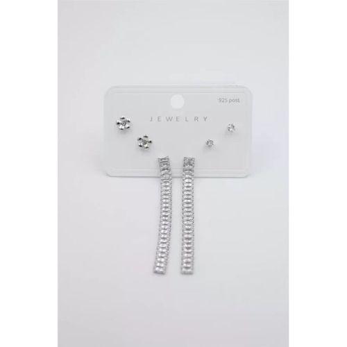 Çoklu Set Küpe - Gümüş