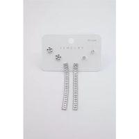 Çoklu Set Küpe - Gümüş