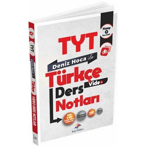 Deniz Hoca TYT Türkçe Video Ders Notları Dizgi Kitap