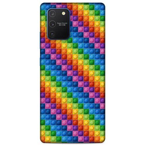 Lopard Samsung Galaxy S10 Lite Uyumlu Kılıf BloX (3) Kapak Karışık Çok Renkli