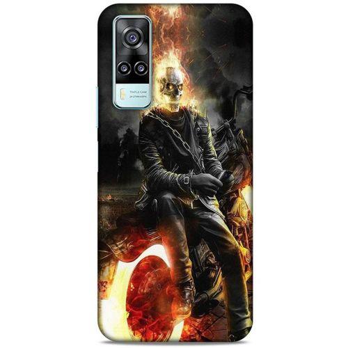 Vestel Venüs V5 Uyumlu Kılıf Motorsiklet (16) Kalın Kılıf İskelet