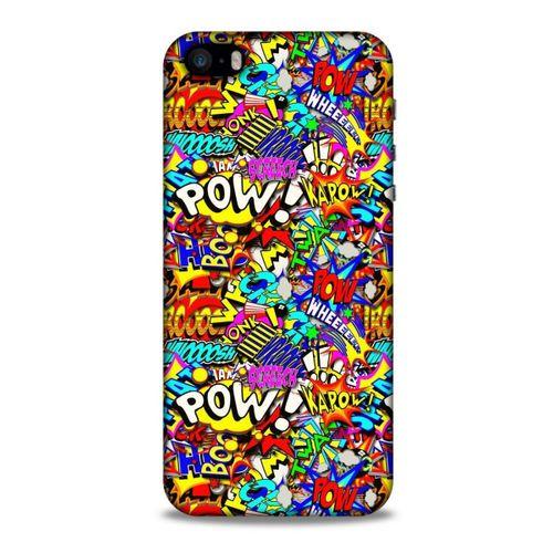 Graffitix (33) Desenli Silikon Kapak Apple Iphone 5S Kılıf