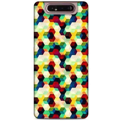 Geometrix 23 Samsung Galaxy A80 Kılıf Silikon Kapak