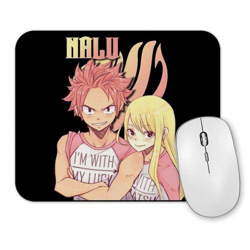 Natsu Lucy NaLu Matching Shirts Mouse Pad
