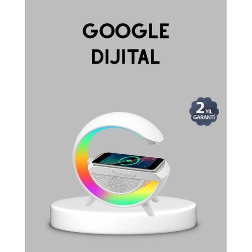 Kablosuz Şarjlı Bluetooth Hoparlör Ve Gece Lambası – Nfc, Fm Radyo, Rgb Işık