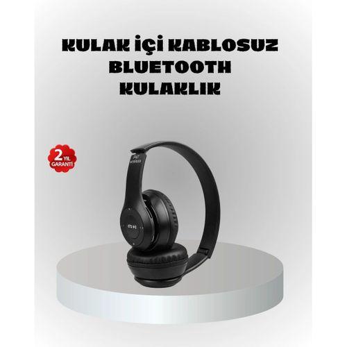 Kablosuz Bluetooth Kulaklık – Tf Kart, Aux, Mikrofonlu, Suya Dayanıklı, 10m Menzil