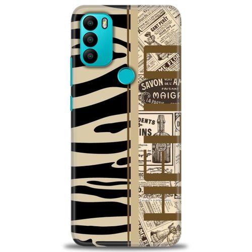 General Mobile GM 21 Plus Kılıf HD Baskılı Kılıf - Hello + Tam Ekran Koruyucu