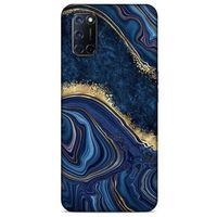Oppo A52 Uyumlu Kılıf Mavi Delisi (1) Kılıfı Mermer