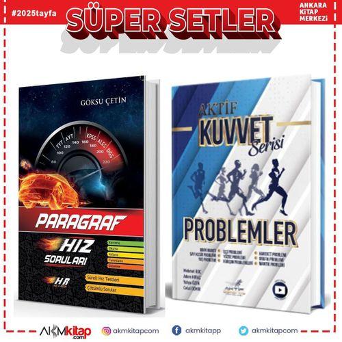 Hız ve Renk Paragraf Soru Bankası ve Aktif Ögrenme Problemler Soru Bankası 2 Kitap Set
