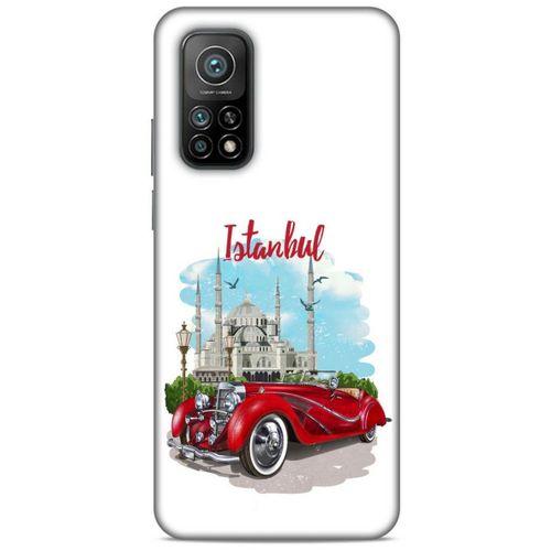 Retro (22) Desen Tam Koruma Kılıfı Renkli Xiaomi Mi 10T Pro 5G Kılıf