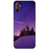 Lopard Oppo Realme C3 Uyumlu Kılıf Gece'S (4) Koruma Kılıfı Mor