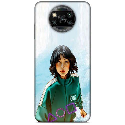 Xiaomi Redmi Poco X3 Uyumlu Kılıf Squid Game (46) Core Armor Kılıf Bae