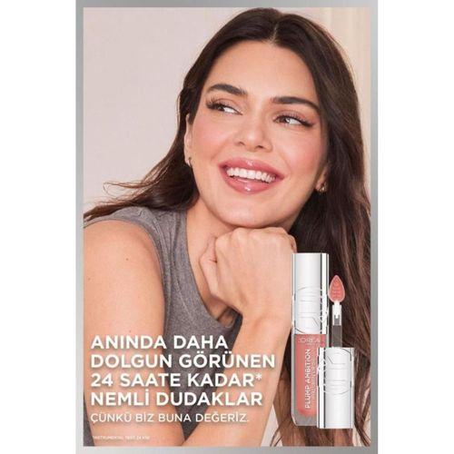 L'Oréal Paris Plump Ambition Hyaluron Lip Oil Besleyici ve Nemlendirici Dudak Parlatıcısı - 380 Rouge In Love