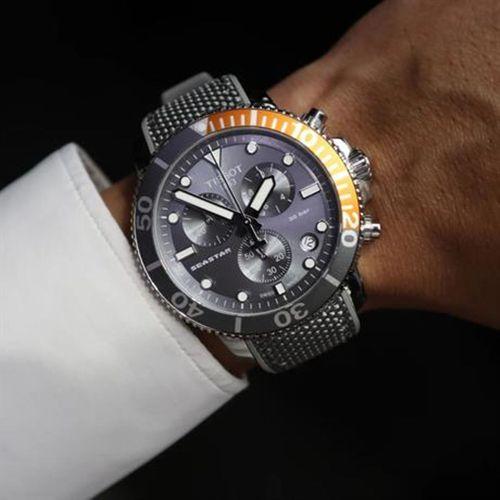 T1204171708101 Tissot Seastar 1000 Chronograph Erkek Kol Saati T120.417.17.081.01
