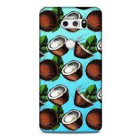 Frutix Hindistan Cevizi 02 LG K40S Kılıf Desenli Silikon