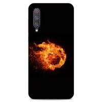 Lopard Xiaomi Mi 9 Uyumlu Kılıf FireX (29) Arka Koruma Kılıfı Ateş Topu