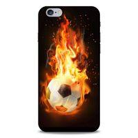 Lopard Apple Iphone 6S Plus Uyumlu Kılıf FireX (36) Glitter Kılıf Futbol Topu