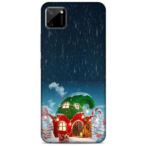 Oppo Realme C11 Kılıf Snowix (7) Telefon Kılıfı Koyu Yeşil