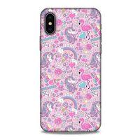 Animax Unicorn Prenses Apple iPhone XS Kılıf Desenli Silikon
