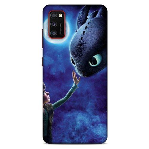 Samsung Galaxy A41 Kılıf Dragons (40) Fit Silikon Kılıf Ejderha Takım Yıldızı
